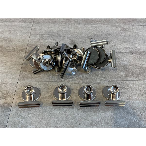20 Pack of Metal Magnetic Clips