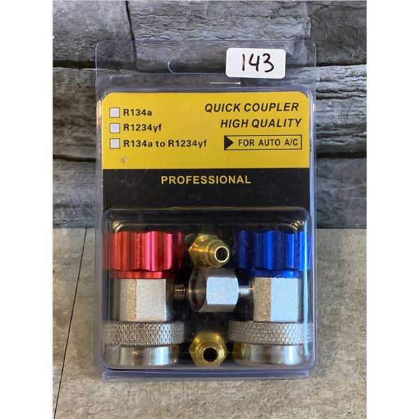 Orion Motor Tech R134a Quick Coupler Adapter 2 Pack