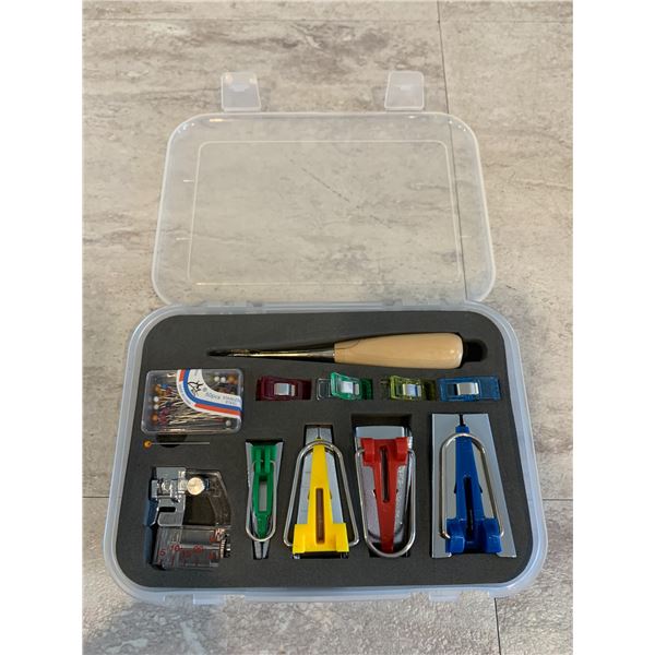 Bias Tape Maker Set - DIY Binding Tools With Sewling Awl