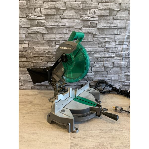 Metabo HPT 10 Compound Miter Saw 15A Single Bevel