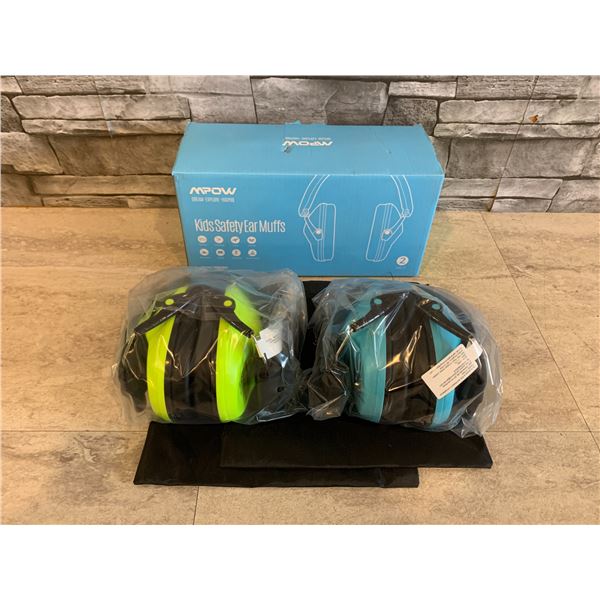 2 Pack MPOW Kids Safety Ear Muffs