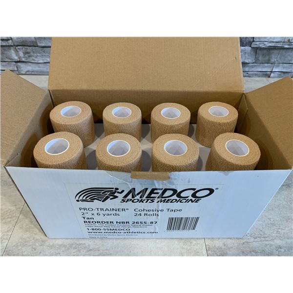 MEDCO Sports Medicine Pro-Trainer Cohesive Tape - 24 Rolls