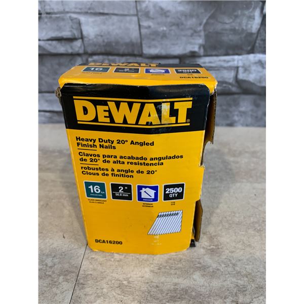 DeWalt Heavy Duty Angled Finish Nails