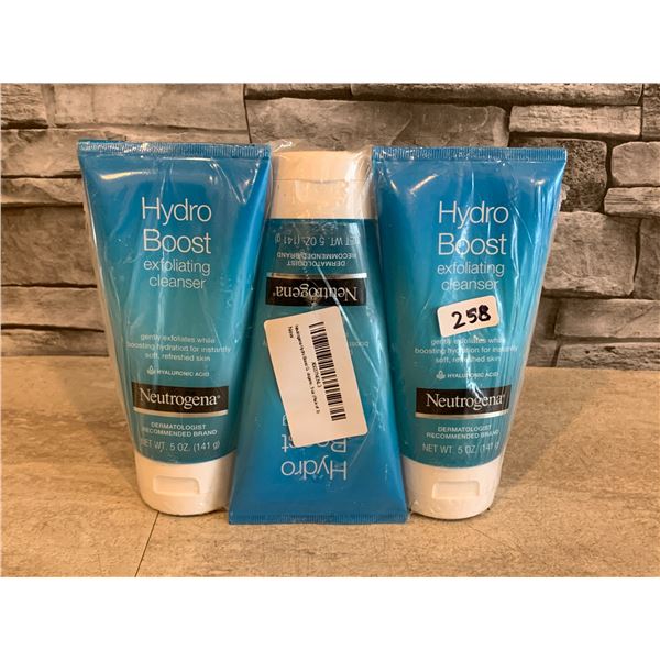 Neutragena 3 Pack - Hydro Boost Exfoliating Cleanser