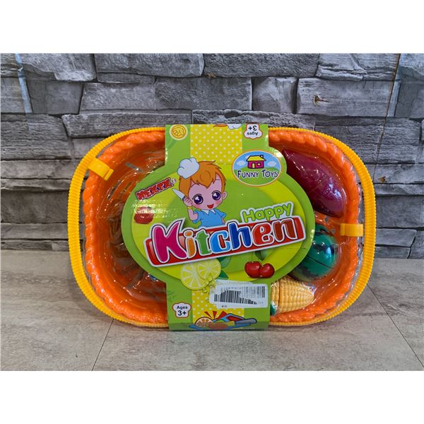 Happy Kitchen Fruit Basket Toys Ages 3+