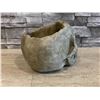 Image 4 : Cast Concrete Skull Sculpture Holder