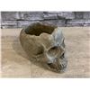 Image 5 : Cast Concrete Skull Sculpture Holder