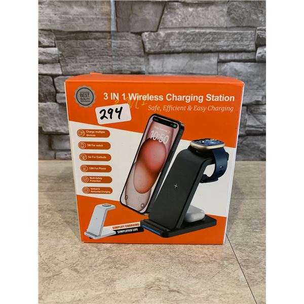 3 in 1 Wireless Charging Station