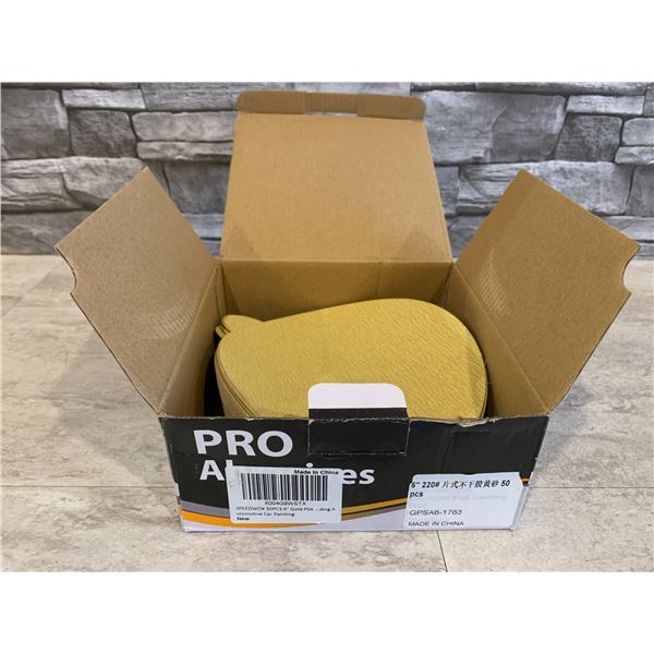 Speedwox Pro Abrasives 50pcs 180 Grit Self Adhesive Sanding Paper