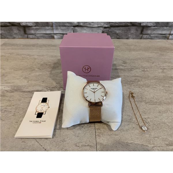Victoria Hyde London Watch Rose Gold Colour