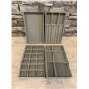 Image 1 : 4 Pcs Gray Jewelry Plates for Display