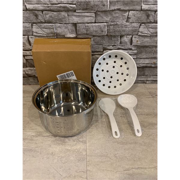 Stainless Steel RiceCooker Inner Pot - 3L