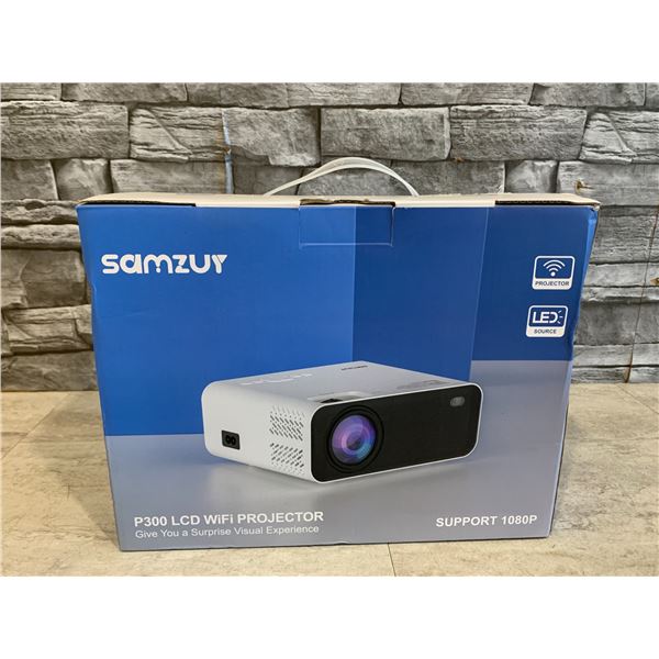 Samzuy Home Cinema P300 LCD WIFI Projector