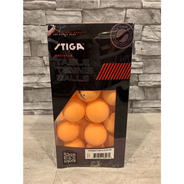 Stiga One-Star Table Tennis Balls 46 Pack