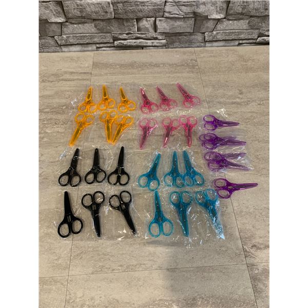 30 pcs Emroidery Scissors Set Small Craft Scissors for School Kids