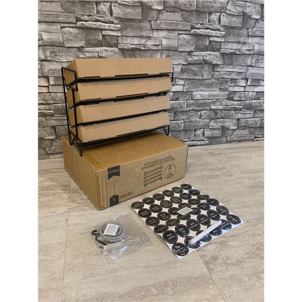 Vtopmart Spice Rack Organizer for Cabinet - 4 Tiers
