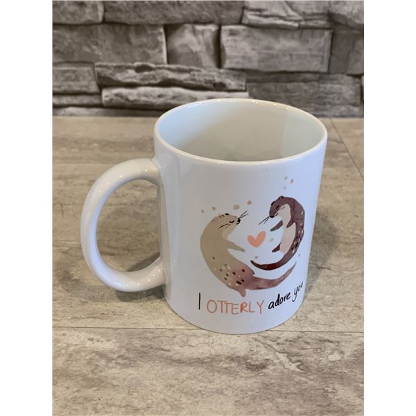 Ceramic Mug - I Otterly Adore You