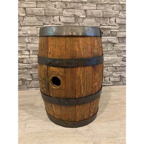 Antique Red Wine Barrel (Wine not included)