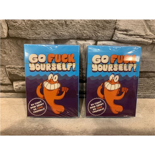 Two Decks of Go Fuck Yourself the Card Game