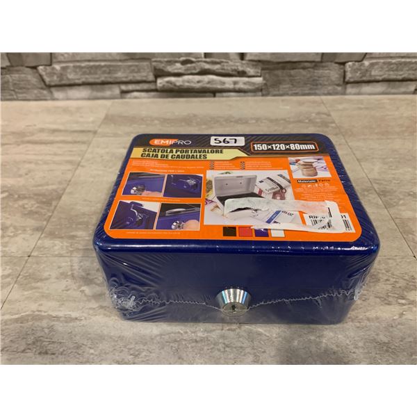 EMIPRO 150x120x80mm Locking Cash Box