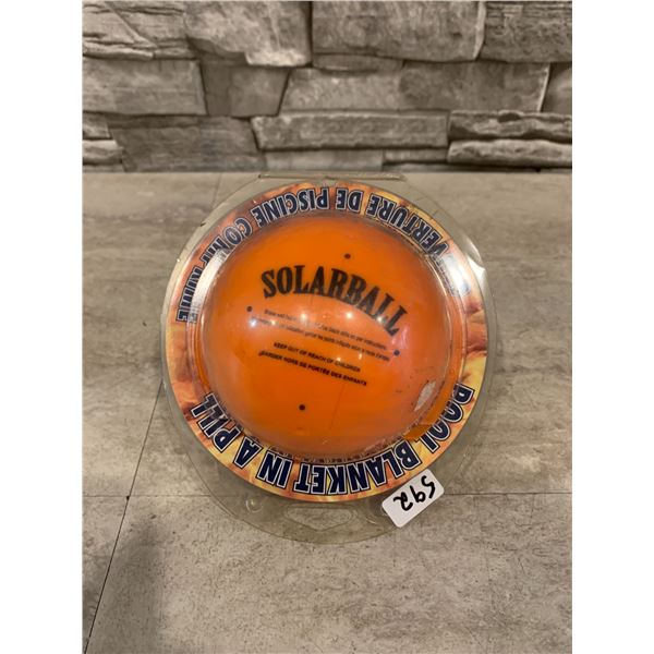 Solar Ball  pool Blanket in a Pill