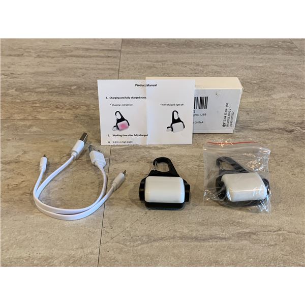 New Lvjing Dog Lights USB Rechargeable 2 Pack