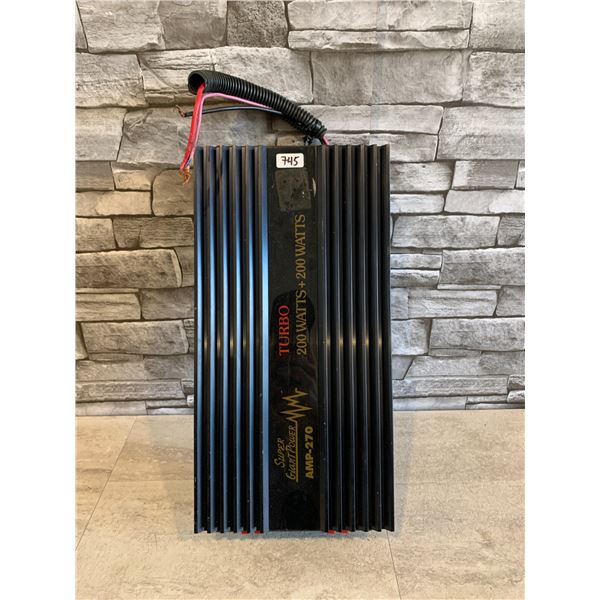 Super Giant Power Amp - 270 Turbo 200 + 200 Watts