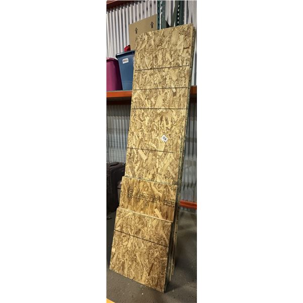 Chipboard 8 lengths x 8ft by 2ft plus seven offcuts