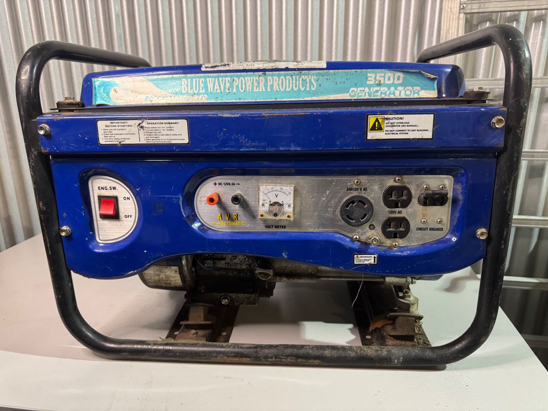 Blue Wave 3500 Generator
