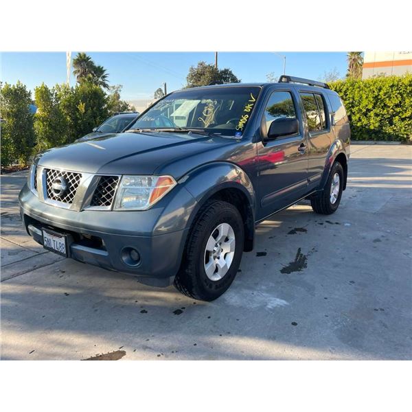 NISS PATHFINDER 2005 APP-DUP-T DON SMOG