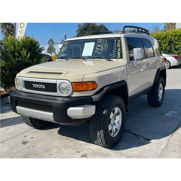 TOYT FJ 2008 O/S-T SMOG-2 DAYS