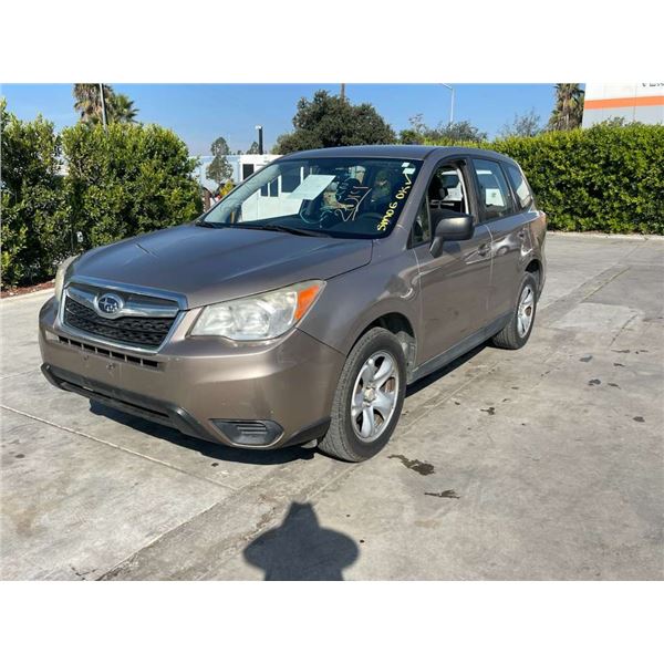 SUBA FORESTER  2014 O/S-T SMOG-2 DAYS