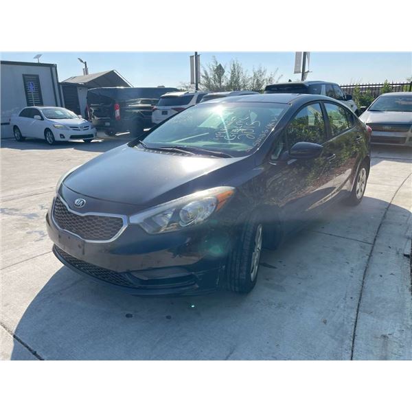KIA FORTE 2015 O/S-T SMOG-2 DAYS