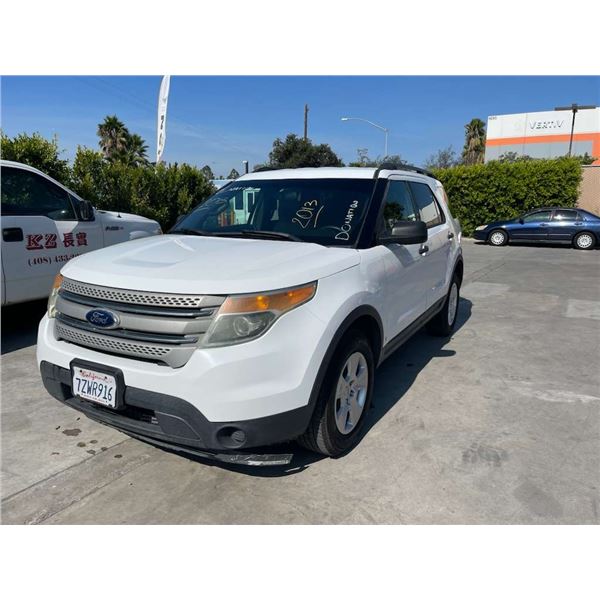 FORD EXPLORER 2013 T-DONATION