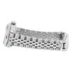 Image 7 : Rolex Ladies Stainless Steel Silver Index Dial 18K White Gold Diamond And Ruby B