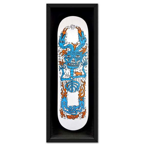 Untitled (Inferno) by Keith Haring (1958-1990)