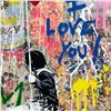 Image 2 : Love is in the Air by Mr Brainwash Original