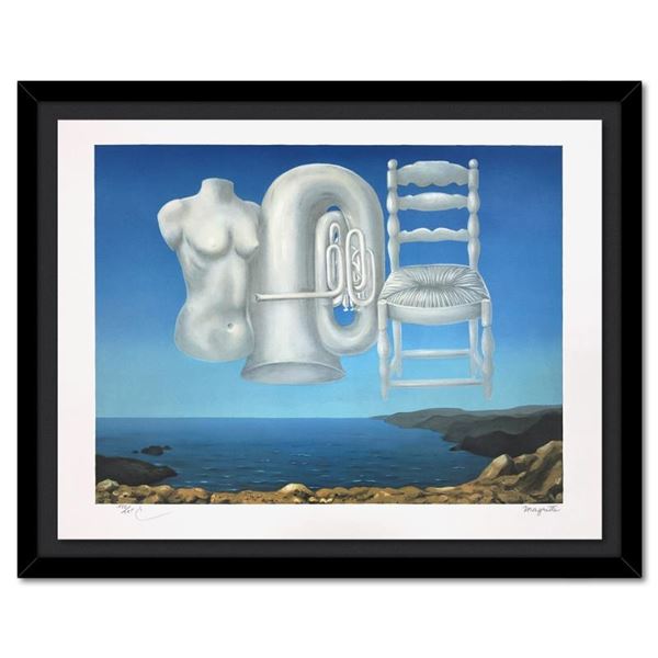 Le Temps Menacant (Threatening Weather) by Magritte (1898-1967)