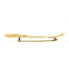 Image 5 : Tiffany & Co. 14K Yellow Gold Detailed Flared Textured Curved Leaf Pin Brooch