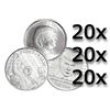 Image 1 : Donald Trump 1oz .999 Fine Silver Coin Assorted SET (60 TOTAL)