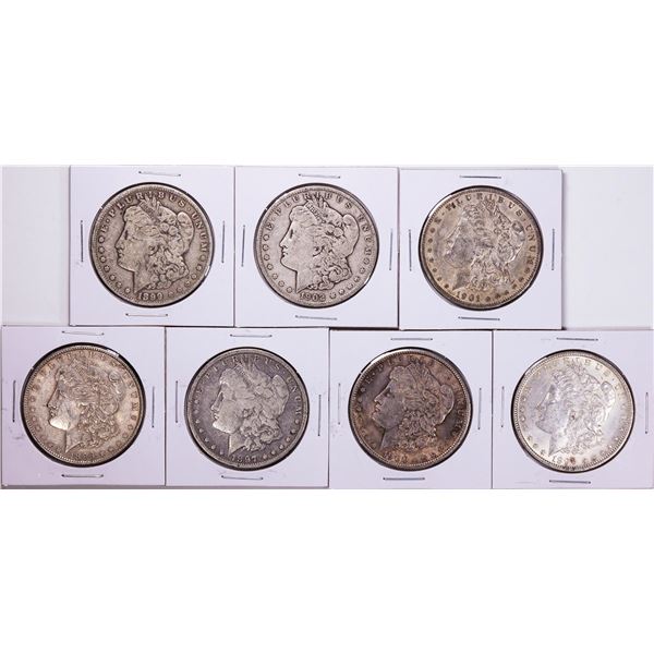 1896-1902 Morgan Silver Dollar Coin Collector's Set