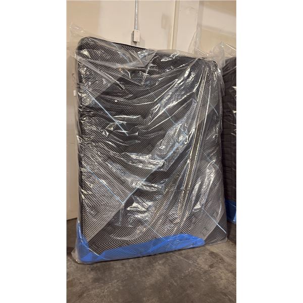 RESTONIC HIGHBIRD DUAL QUEEN MATTRESS WITH SOFT TOUCH FABRIC, GEL FIBER, GEL MEMORY FOAM,