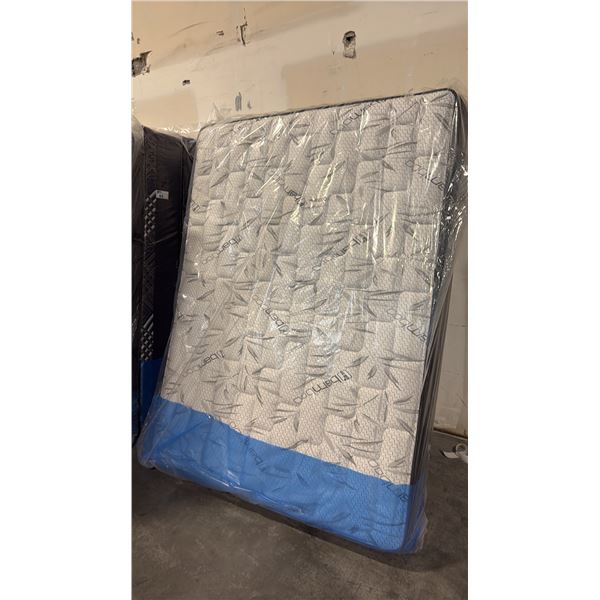 DR FIRM QUEEN MATTRESS WITH BAMBOO FABRIC, DURA LAST SUPPORT FOAM, ECO PAD AND SERIES