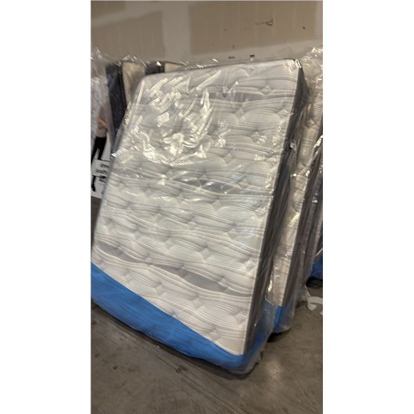 ATHENA FIRM DOUBLE MATTRESS WITH VENTICOOL FABRIC TECHNOLOGY, GEL-INFUSED MEMORY FOAM AND 713 ZONED