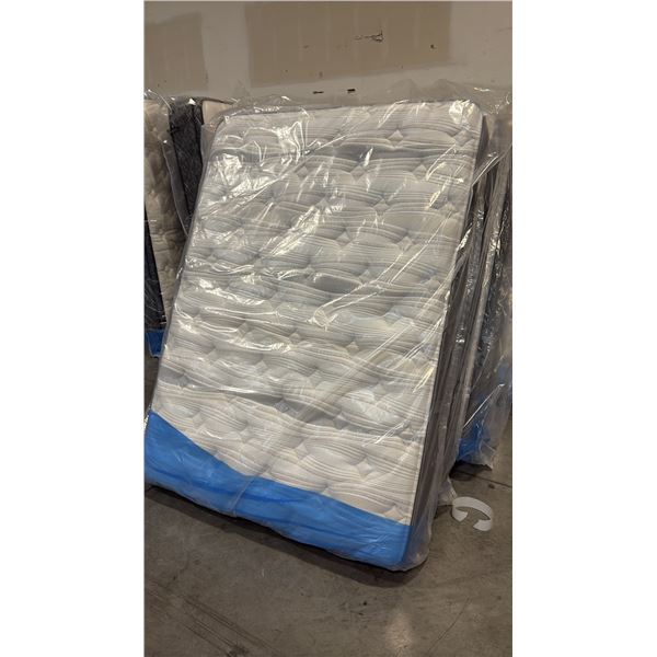 RESTONIC HARRISON FIRM DOUBLE MATTRESS WITH VENTICOOL FABRIC TECHNOLOGY, GEL INFUSED MEMORY FOAM