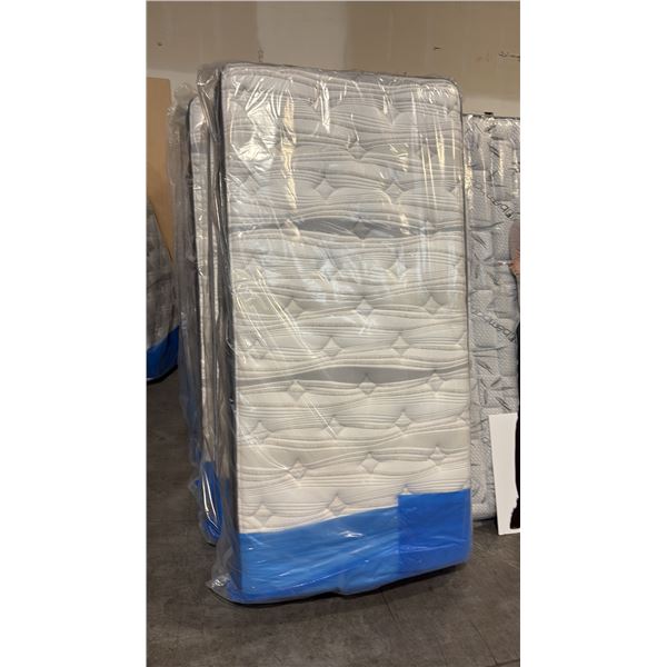 RESTONIC BELLFLOWER PLUSH SHORT SINGLE WITH 3X COOLING, GEL INFUSED MEMORY FOAM AND 496 ZONED