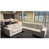 Image 1 : FANTASY 1 IVORY 120"X98" CUSTOM SECTIONAL SOFA