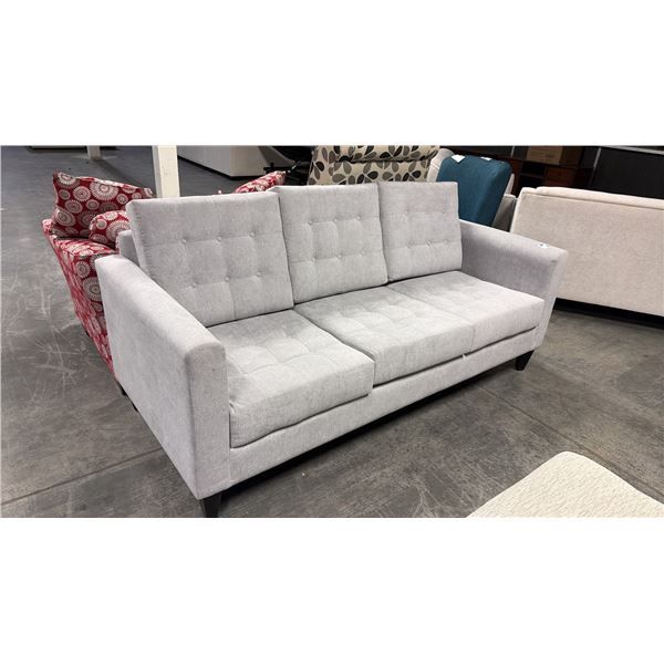 ASTON SILVER 85" SOFA