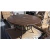 Image 1 : RATANA HAMILTON 54" ALUMINUM ROUND PATIO TABLE