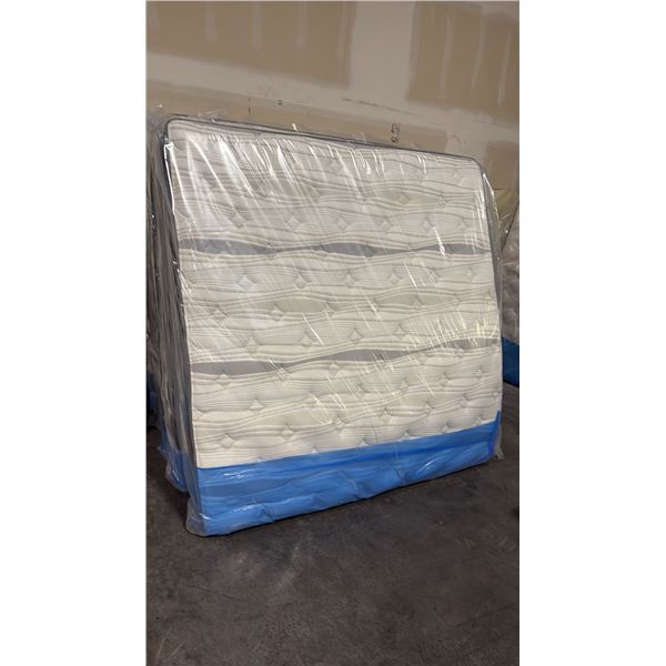DREW & JONATHAN HOME BY RESTONIC ATHENA PLUSH KING MATTRESS WITH VENTICOOL FABRIC TECHNOLOGY, GEL